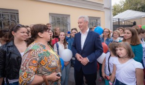 Серей Собянин открыл новую пешеходную зону в центре Москвы 