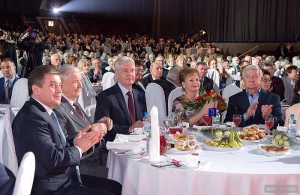 Мэр Москвы Сергей Собянин присутствовал на торжественном мероприятии "Золотые пары" 