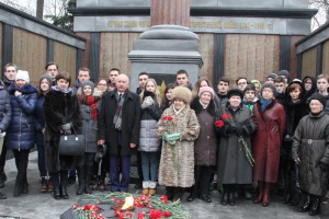 В ЮАО ко Дню защитника Отечества организовали митинг памяти