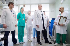 Мэр Москвы Сергей Собянин посетил Научно-практический центр специализированной медицинской помощи детям