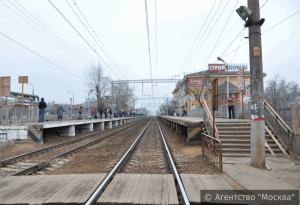 Железнодорожную платформу «Коломенская» закончат реконструировать до конца года