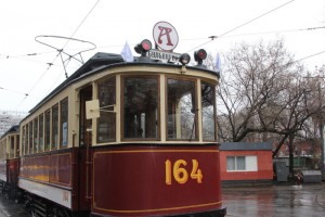 Трамвай образца начала ХХ века