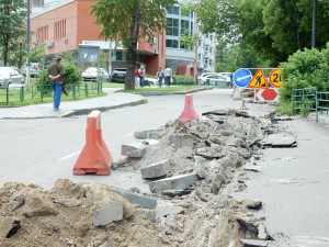 Из-за дорожных работ движение по улице Подольских курсантов частично ограничат