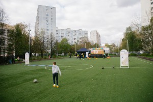 В районе Чертаново Южное находится 10 площадок для игры в футбол