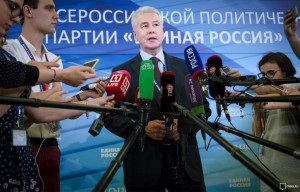 Мэр Москвы Сергей Собянин стал лидером столичного списка "Единой России"