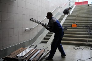 Текущий ремонт подземного перехода провели в районе Чертаново Южное