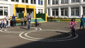 Этап конкурса "Безопасное колесо"