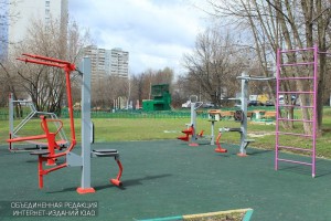 Спортивные площадки на улицах Россошанская и Подольских Курсантов отремонтировали