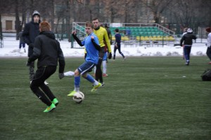 Для игры в футбол на снегу в районе Чертаново Южное оборудовано 9 площадок 