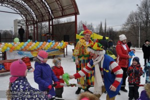 Празднование Масленицы в Южном округе Москвы