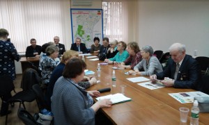 В районе Чертаново Южное состоялась встреча главы управы Николая Щербакова с активистами местного Совета ветеранов
