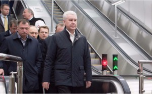 Мэр Москвы Сергей Собянин открыл новые станции подземки