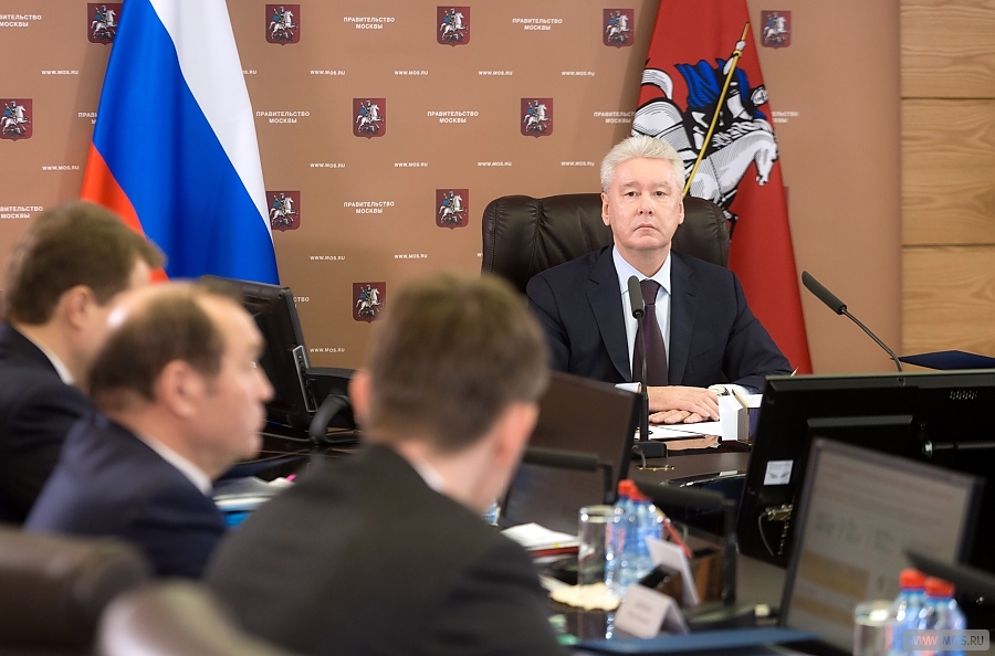 Мэр Москвы Сергей собянин