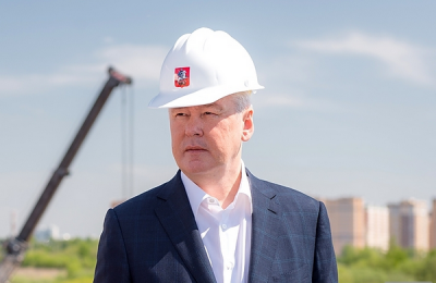 Мэр Москвы Сергей Собянин осмотрел ход реконструкции Калужского шоссе