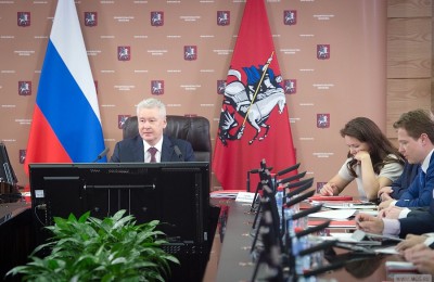 Мэр Москвы Сергей Собянин провел очередное заседание Правительства Москвы