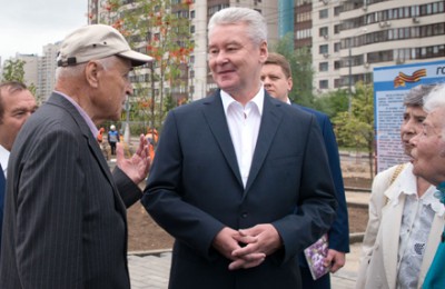 Сергей Собянин посетил народный парк в ЮЗАО