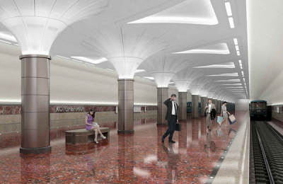 В конце сентября в Москве планируют открыть станцию метро «Котельники»