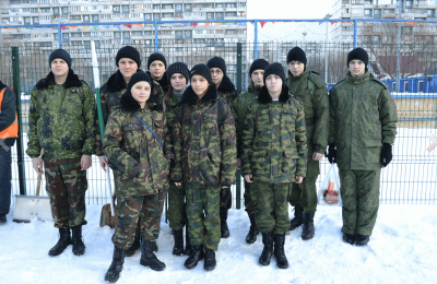Окружную военно-патриотическую игру организовали для школьников ЮАО