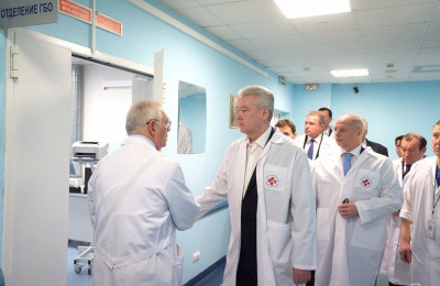 Мэр Москвы Сергей Собянин рассказал об открытии отремонтированного корпуса Боткинской больницы