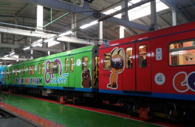 К 80-летию Союзмультфильма на Серпуховско-Тимирязевской линии метро запустили именной поезд