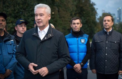 Мэр Сергей Собянин посетил парк "Зарядье"