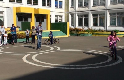 Этап конкурса "Безопасное колесо"