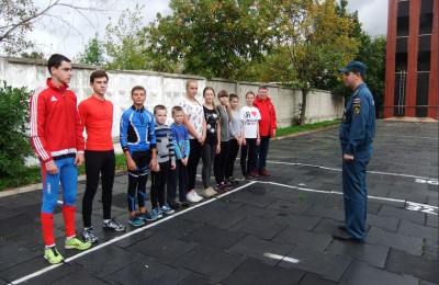 Соревнования по пожарно-прикладному спорту прошли на улице Газопровод
