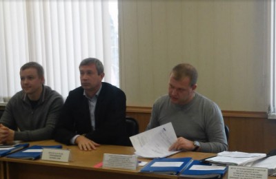 Александр Новиков на заседании призывной комиссии