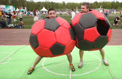 Футбольный фестиваль в Лужниках