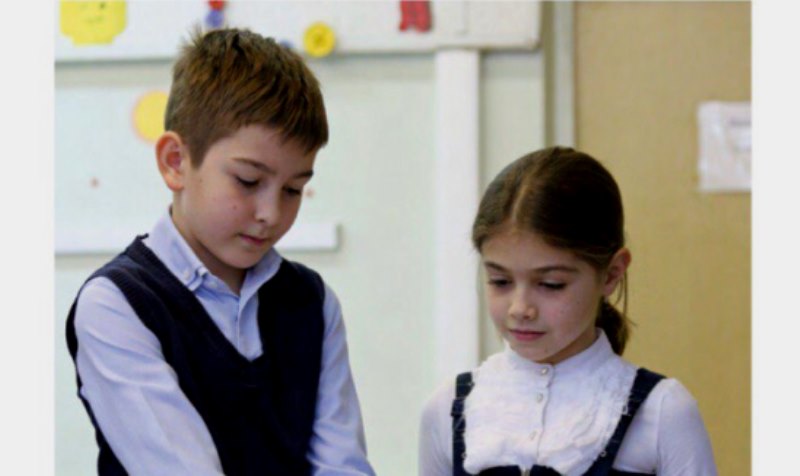 Дети с обложки номера "Учительской газеты"