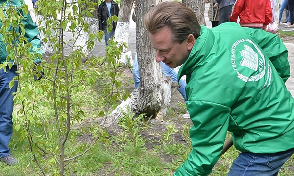 Представители «Единой России» в рамках всероссийской акции по озеленению городов высадят 3 млн деревьев