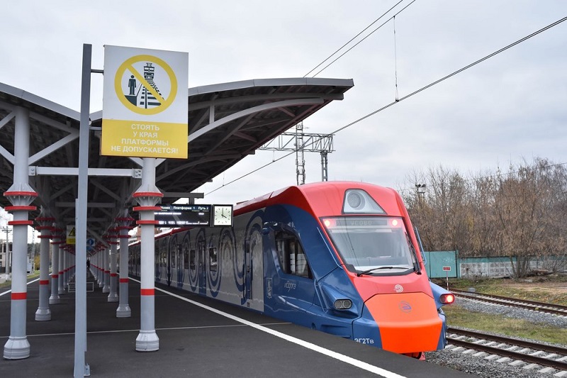 электричка поезд пригородный поезд с сайта Агенство городских новостей Москва