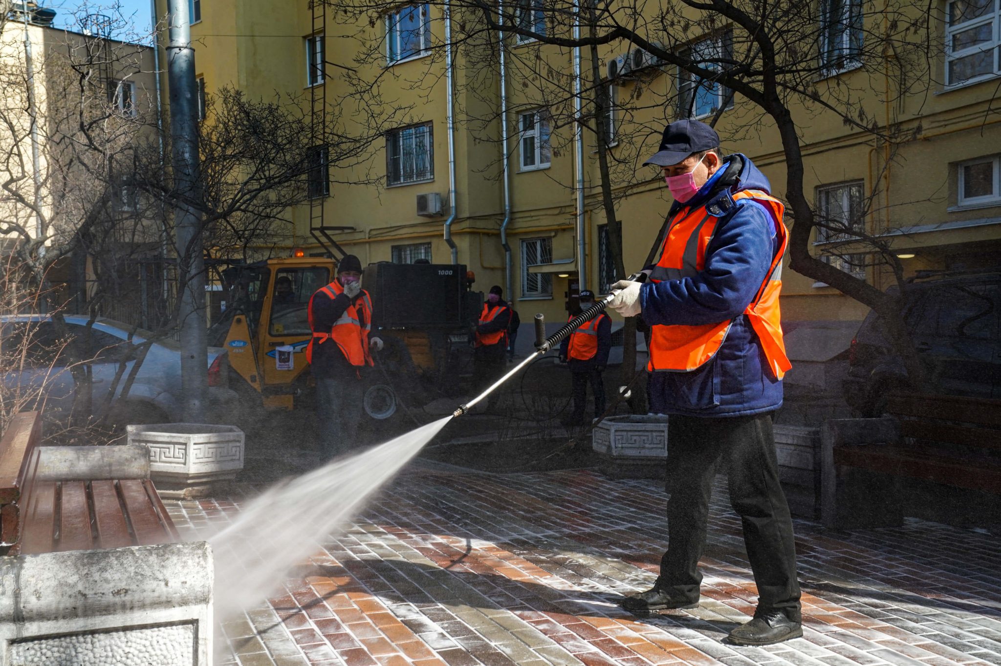 уборка москвы