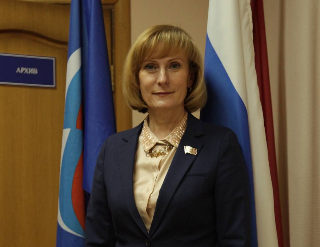 На фото сенатор Российской Федерации ― представитель Московской городской Думы в верхней палате российского парламента Инна Святенко. Фото: Маргарита Письменская, «Вечерняя Москва»