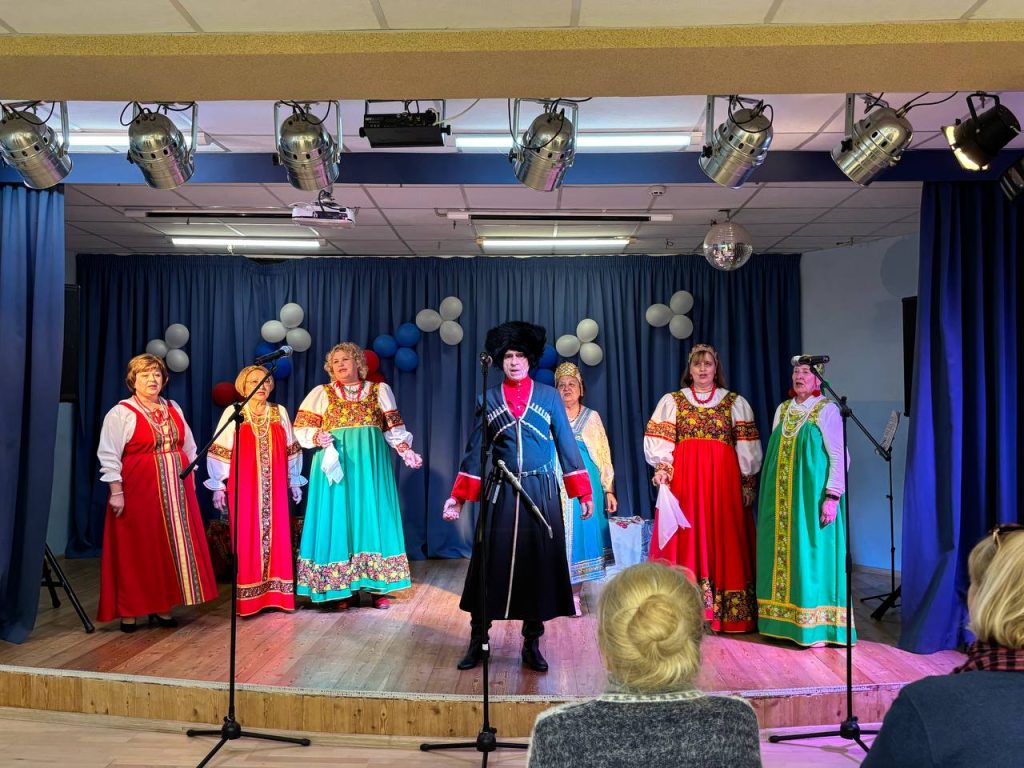 Отчетный концерт хорового ансамбля провели в ДК «Гармония». Фото: официальный Telegram-канал Дома культуры «Гармония»