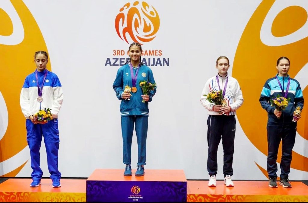 Бронзовую медаль на III Играх стран СНГ завоевала спортсменка МКСШОР «Юг». Фото: официальная страница МКСШОР «Юг» в социальных сетях