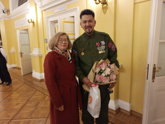 Депутат Елена Смирнова посетила церемонию награждения премии «Гордость нации». Фото: официальная страница Елена Смирновой в социальных сетях