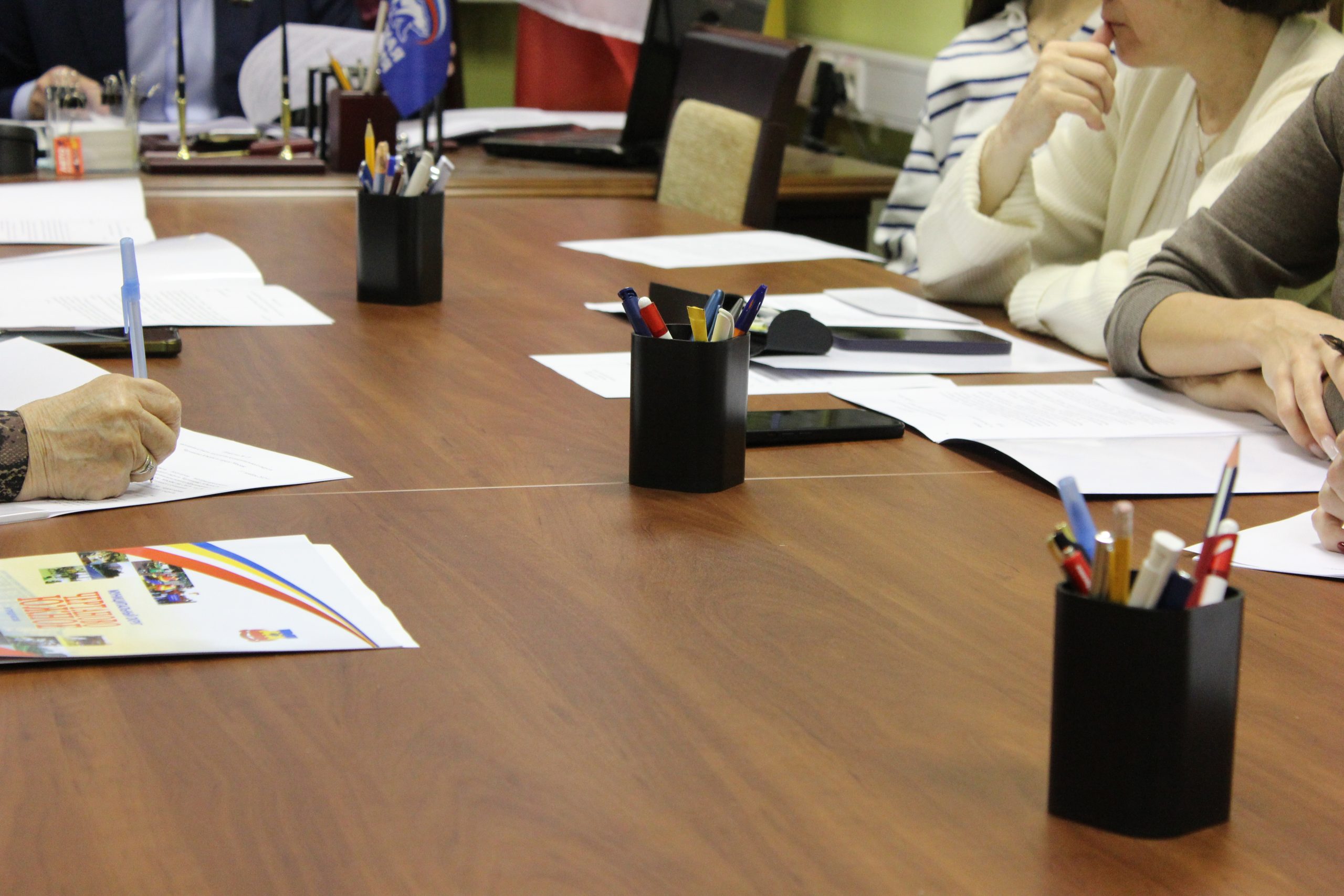 Проведение планового заседания анонсировали в СД МО Чертаново Южное. Фото: Полина Титкова, «Вечерняя Москва»