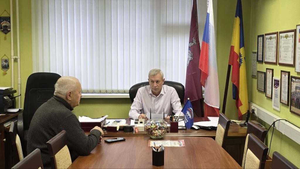 Глава МО Чертаново Южное провел прием жителей по вопросам благоустройства. Фото: Telegram-канале муниципального округа Чертаново Южное