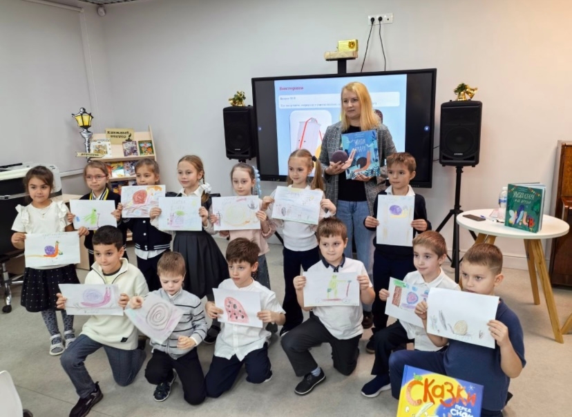 Встречу с писательницей провели для учеников школы №1173. Фото: страница школы №1173 в социальных сетях