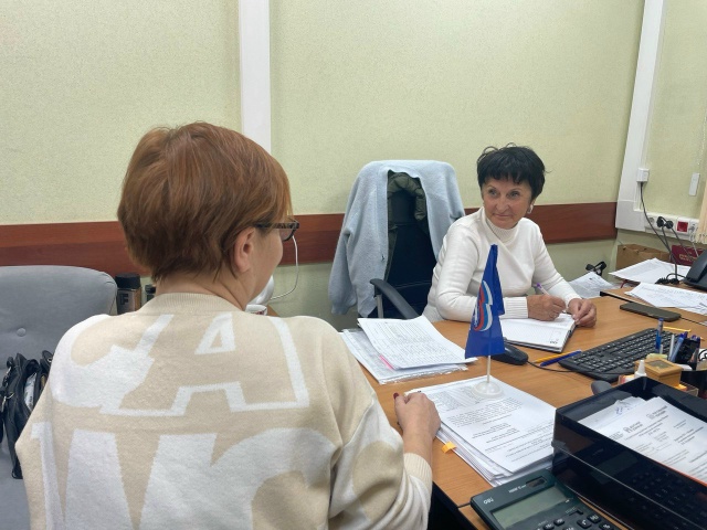 Депутат Наталья Птушкина провела прием граждан в рамках декады приемов «Единой России». Фото: официальная страница Натальи Птушкиной в социальных сетях