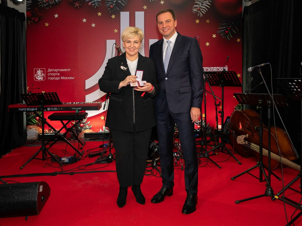 Ректора МГУСиТа наградили знаком отличия Правительства Москвы. Фото: страница МГУСиТ в социальных сетях